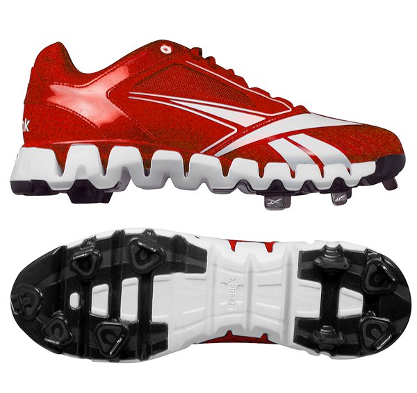 ***NEW***REEBOK ZIG COOPERSTOW 2.0 LOW M RED/WHITE